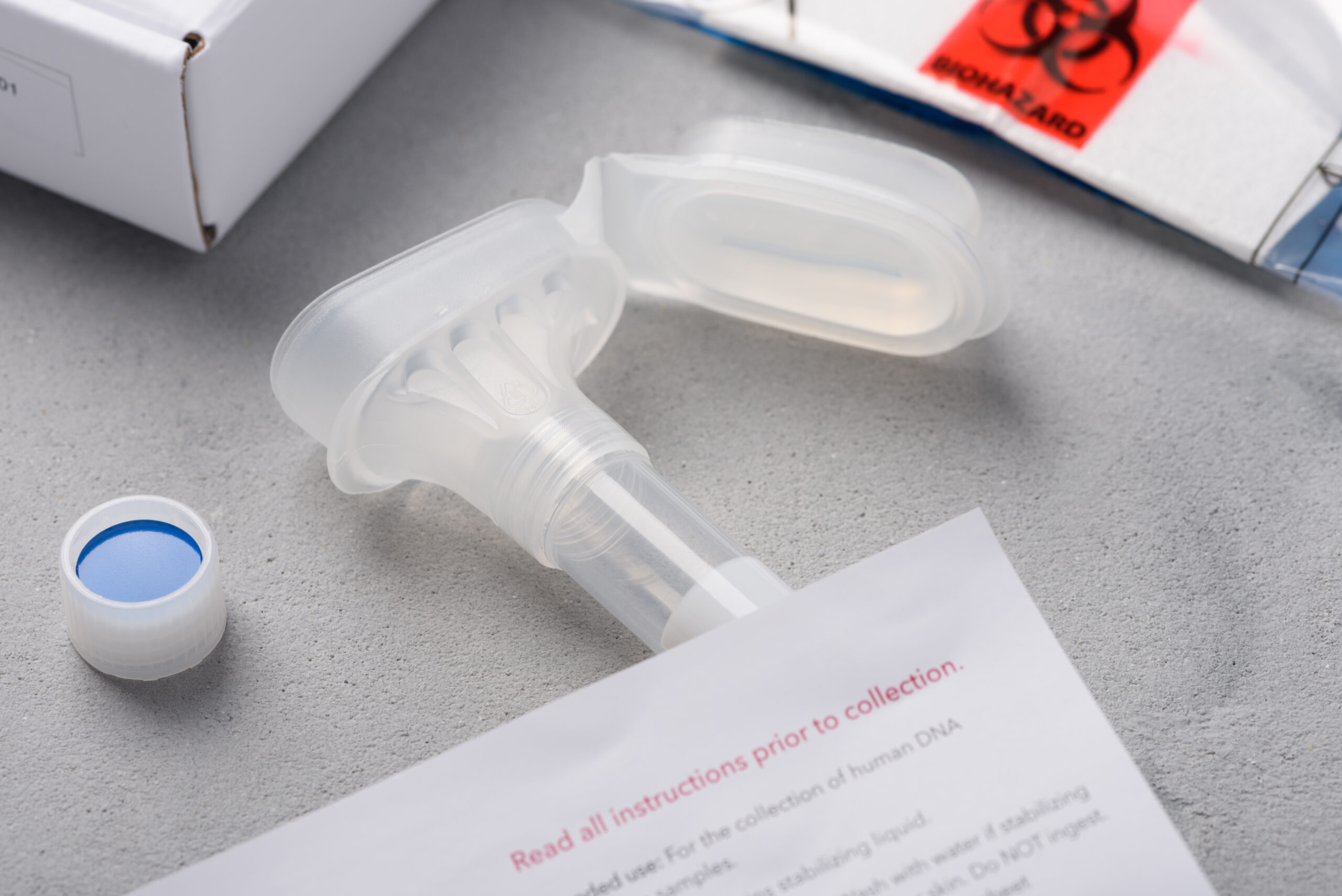Saliva DNA Justice Crime-fighting Testing